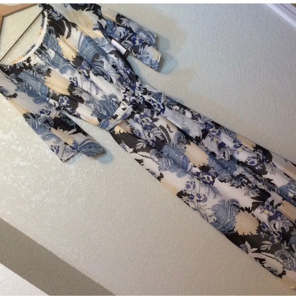 Sale‼️Nine West Maxi Floral Dress- Size 12 - Picture 6 of 7